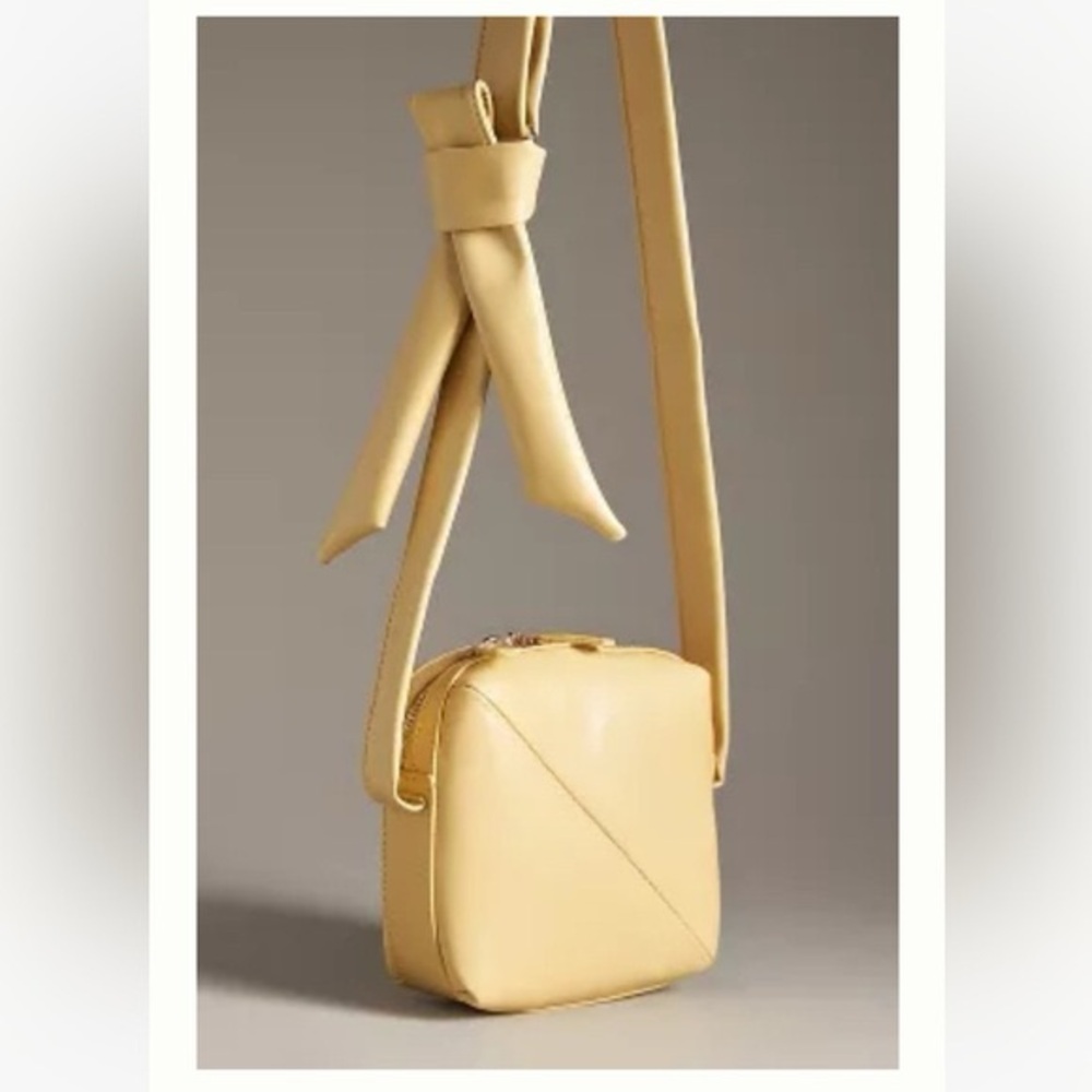 Maeve by Anthropologie Boxy Crossbody Yellow - Picture 1 of 6